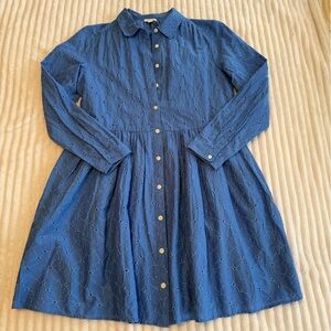 J. Crew Classic Blue Women’s Dress